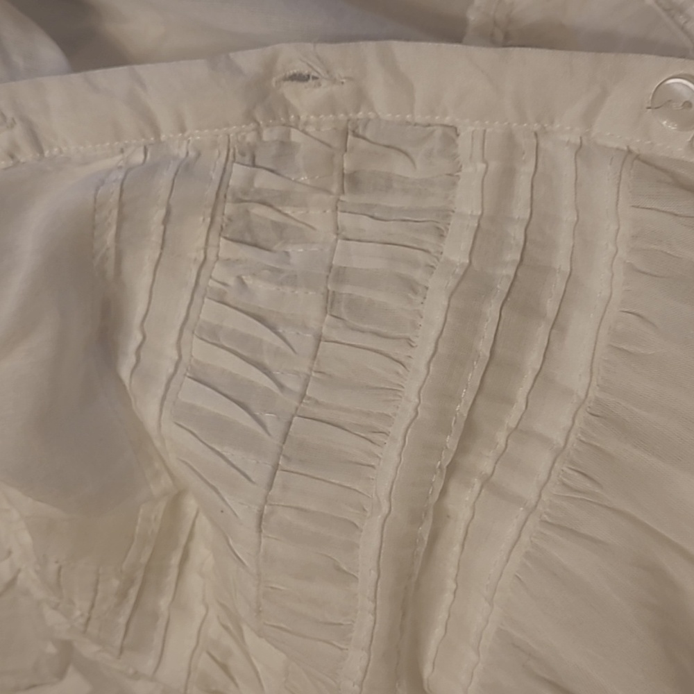 NWT BOSTON PROPER white tiered shift maxi dress - Picture 6 of 13